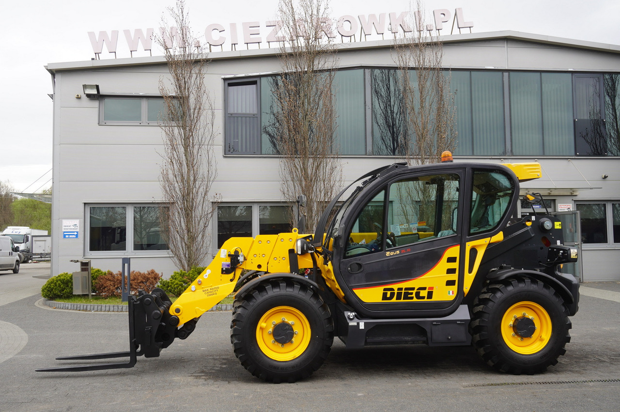 DIECI Zeus 35.10 brand-new telescopic loader / 6 MTH !!! / 10 m reach / 3.5 t - Pá carregadora de rodas: foto 4 DIECI Zeus 35.10 brand-new telescopic loader / 6 MTH !!! / 10 m reach / 3.5 t - Pá carregadora de rodas: foto 4