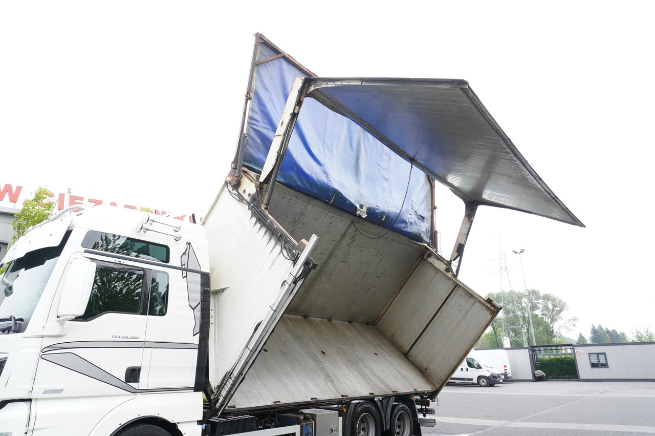 Dump truck body , side opening, 40 m3, side tipper - Carroçaria para furgões: foto 1 Dump truck body , side opening, 40 m3, side tipper - Carroçaria para furgões: foto 1