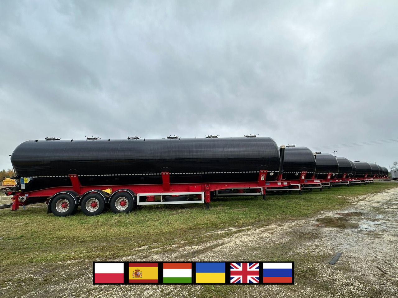 FELDBINDER 334C 15 A-1-1-40 Silo tank / 66 m3 / 2022 / 20 units - Semi-reboque silo: foto 1 FELDBINDER 334C 15 A-1-1-40 Silo tank / 66 m3 / 2022 / 20 units - Semi-reboque silo: foto 1