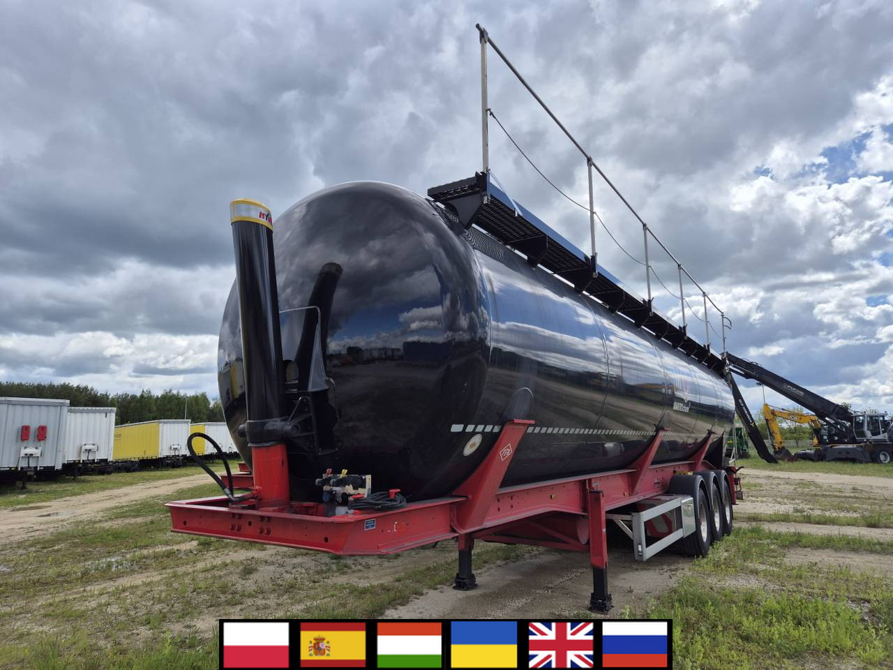 FELDBINDER KIP 66.3 Silo tank / 66 m3 / 2022 / 10 units - Semi-reboque silo: foto 1 FELDBINDER KIP 66.3 Silo tank / 66 m3 / 2022 / 10 units - Semi-reboque silo: foto 1