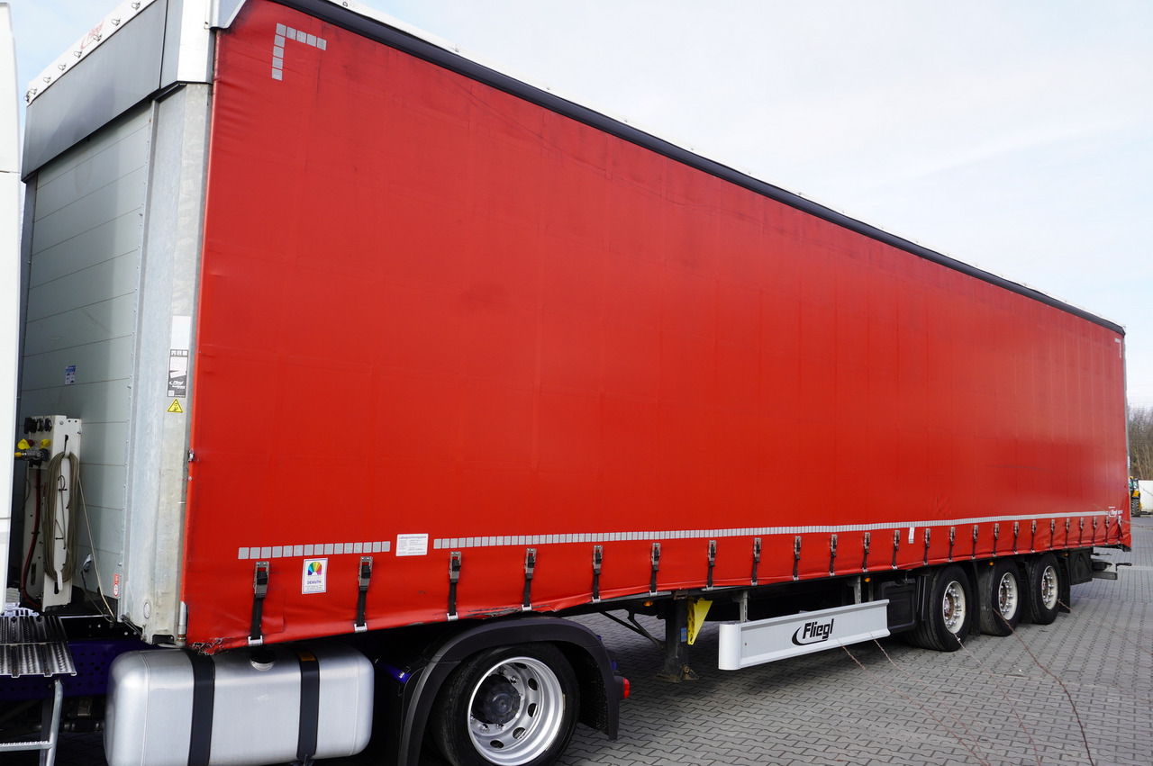 FLIEGL SDS 01 Coilmulde semi-trailer - Semi-reboque de lona: foto 1 FLIEGL SDS 01 Coilmulde semi-trailer - Semi-reboque de lona: foto 1
