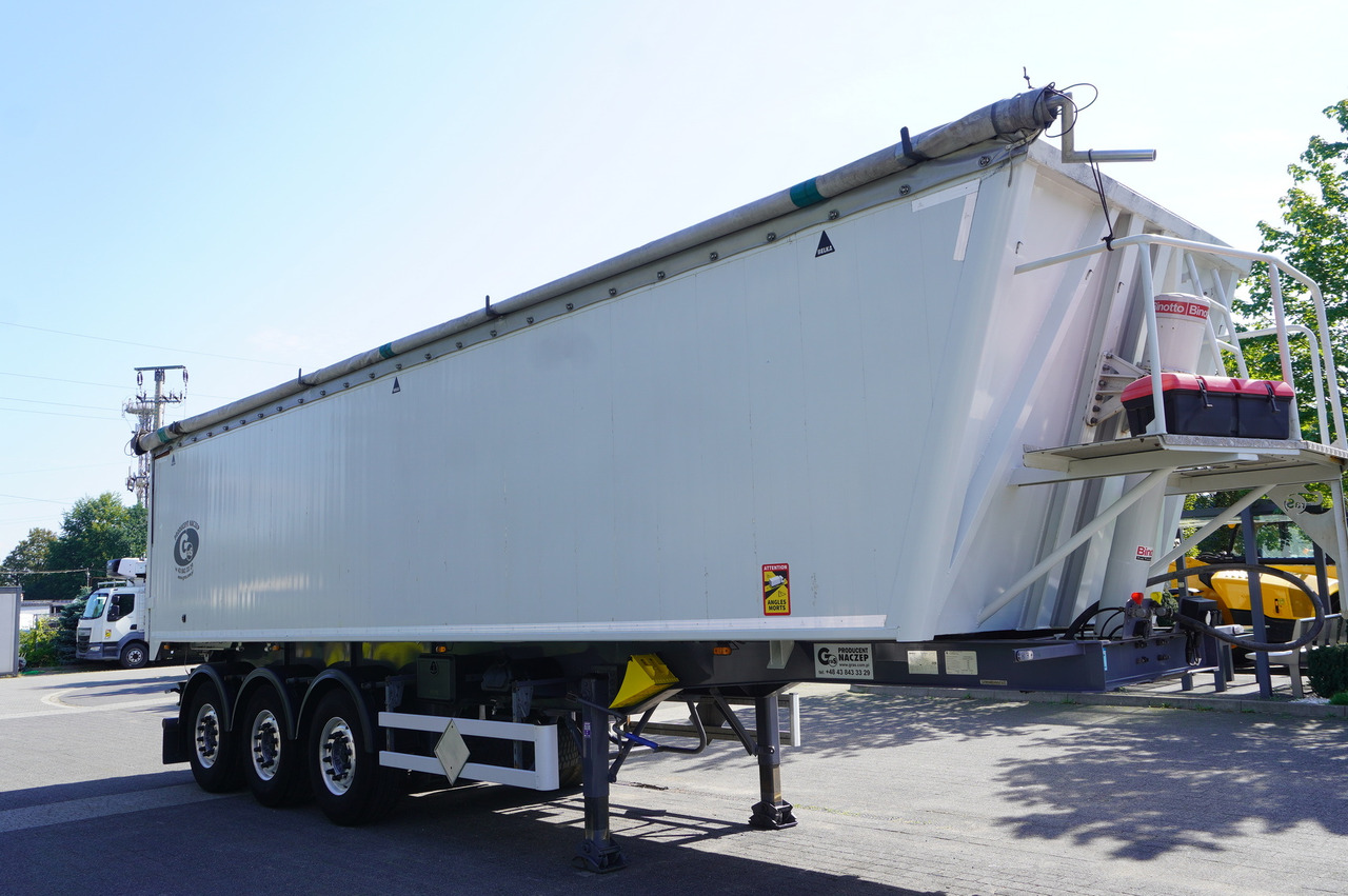Semi-reboque basculante GRAS aluminum tipper semi-trailer 48 m³: foto 6