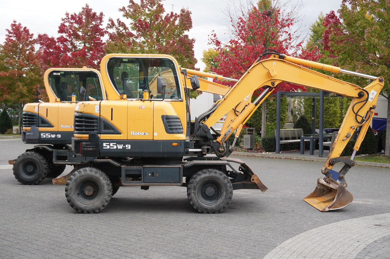 Hyundai Robex 55W-9 Wheeled Excavator 5.5t / 2pcs - Escavadeira: foto 3 Hyundai Robex 55W-9 Wheeled Excavator 5.5t / 2pcs - Escavadeira: foto 3