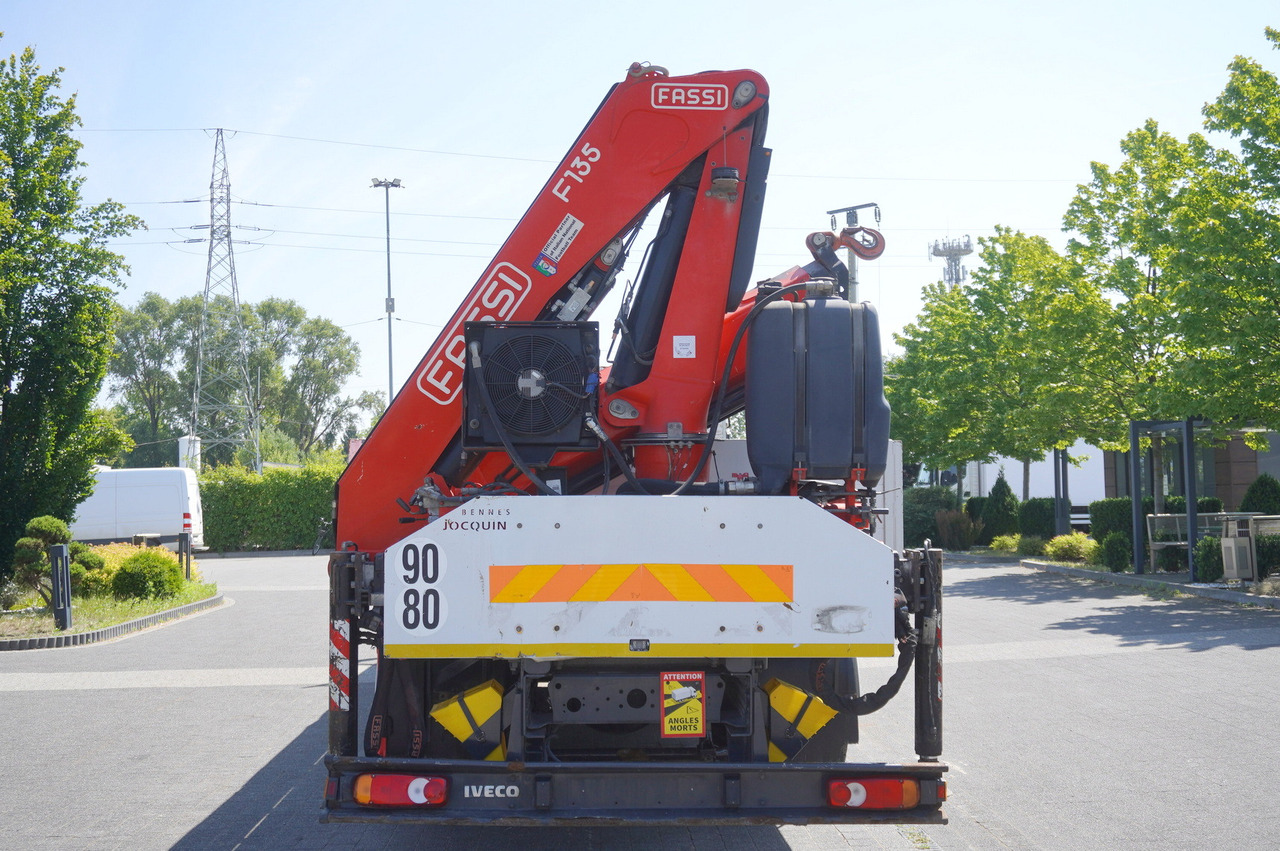 IVECO EUROCARGO 190-280L / FASSI F135A / 8 M / Lift cap. 5580 kg - Camião de caixa aberta/ Plataforma, Camião grua: foto 5 IVECO EUROCARGO 190-280L / FASSI F135A / 8 M / Lift cap. 5580 kg - Camião de caixa aberta/ Plataforma, Camião grua: foto 5