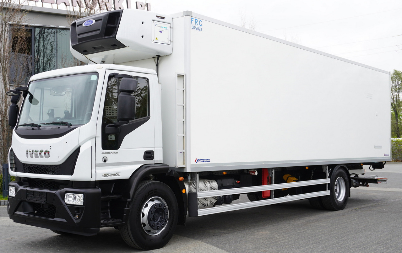 IVECO Eurocargo 190-280L E6 4x2 / Refrigerator / Dhollandia DHSM.20 tail lift / 21 pallets - Camião frigorífico: foto 1 IVECO Eurocargo 190-280L E6 4x2 / Refrigerator / Dhollandia DHSM.20 tail lift / 21 pallets - Camião frigorífico: foto 1