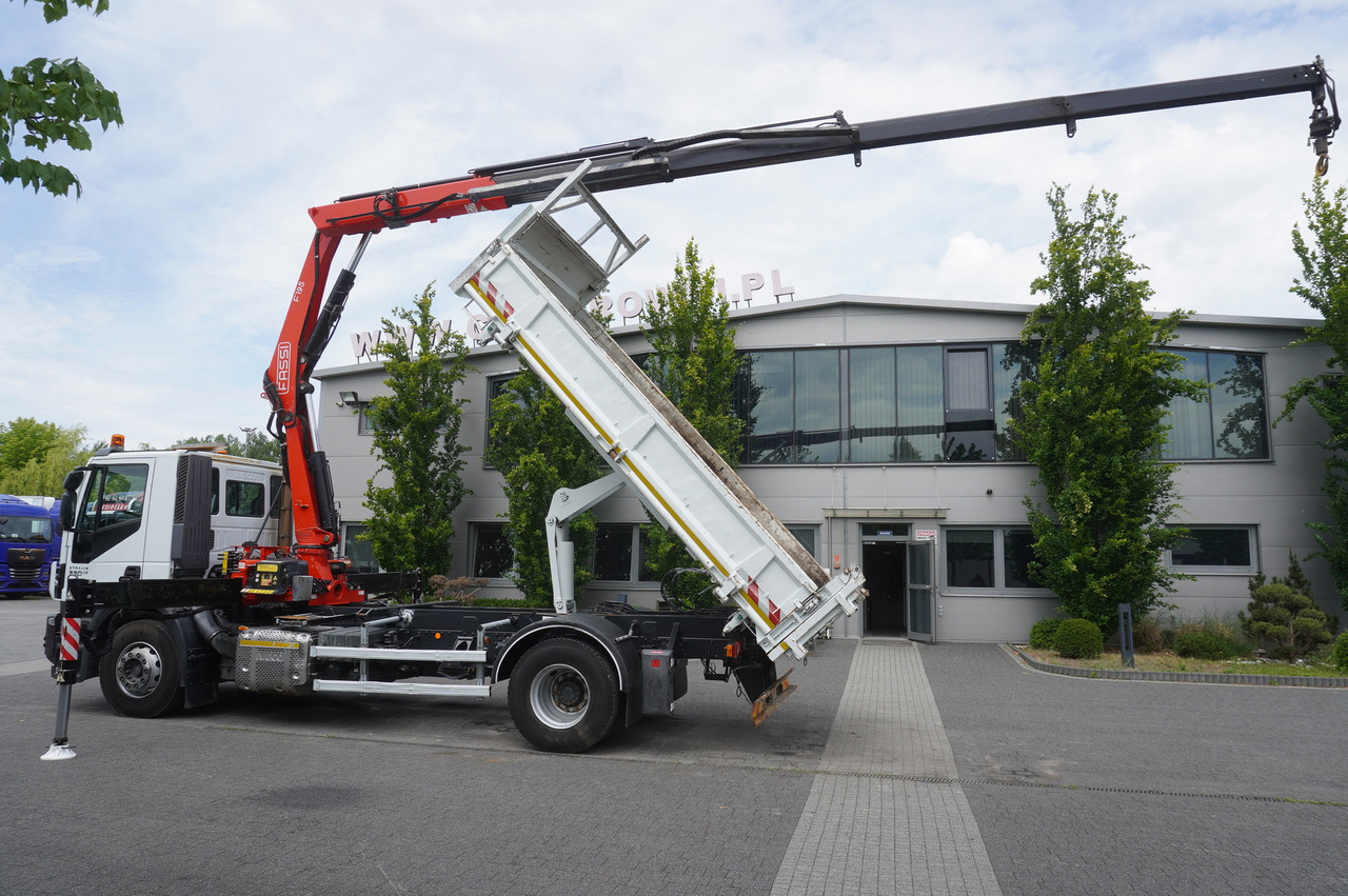 IVECO STRALIS 330 E6 / FASSI 195A 8.5 T / 3-side tipper - Camião grua: foto 4 IVECO STRALIS 330 E6 / FASSI 195A 8.5 T / 3-side tipper - Camião grua: foto 4