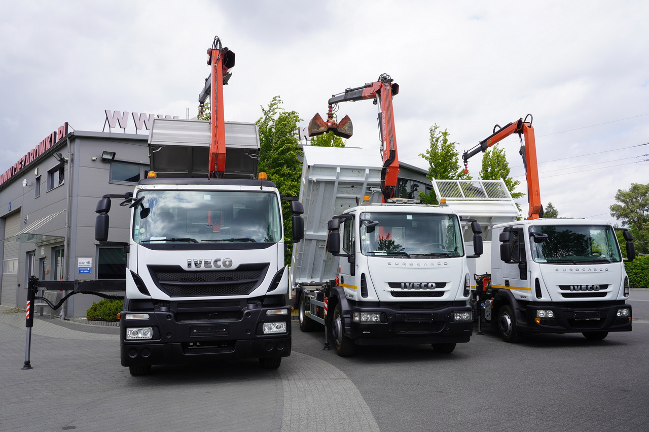IVECO Stralis 310 E6 / NEW 3-sided tipper / Fassi F135 crane with remote control - Camião de caixa aberta/ Plataforma, Camião grua: foto 3 IVECO Stralis 310 E6 / NEW 3-sided tipper / Fassi F135 crane with remote control - Camião de caixa aberta/ Plataforma, Camião grua: foto 3