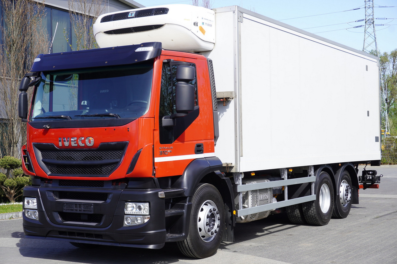 Iveco Stralis 310 6×2 E6 Refrigerator/ ATP/FRC / 18 pallets / Tail lift - Camião frigorífico: foto 1 Iveco Stralis 310 6×2 E6 Refrigerator/ ATP/FRC / 18 pallets / Tail lift - Camião frigorífico: foto 1