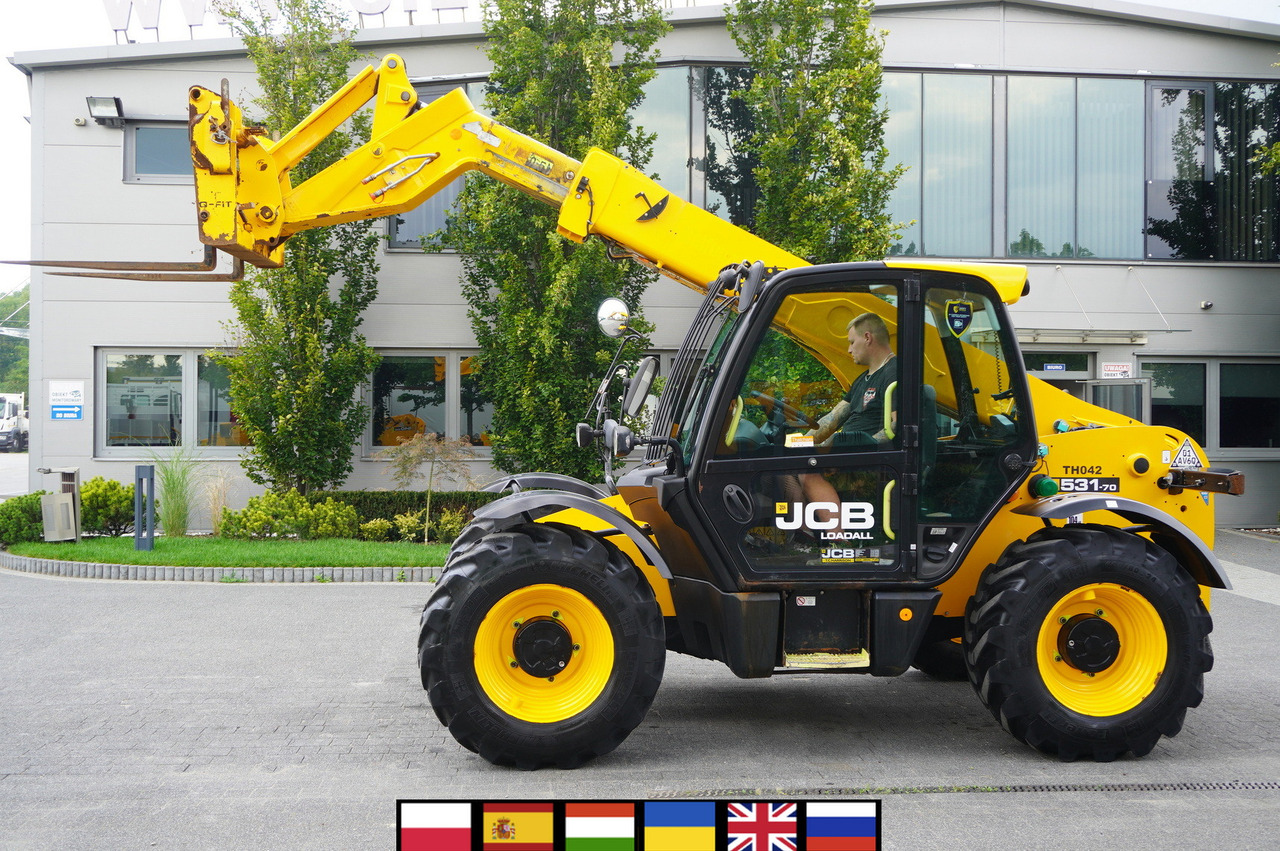 JCB 531-70 / 900 MTH telescopic charger! / 3.1 T / 7 M - Pá carregadora telescópica: foto 1 JCB 531-70 / 900 MTH telescopic charger! / 3.1 T / 7 M - Pá carregadora telescópica: foto 1
