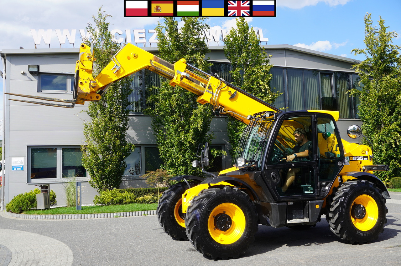 JCB 535-95 / 3.5 T / range 9.5 m / 700 MTH!! - Pá carregadora telescópica: foto 1 JCB 535-95 / 3.5 T / range 9.5 m / 700 MTH!! - Pá carregadora telescópica: foto 1