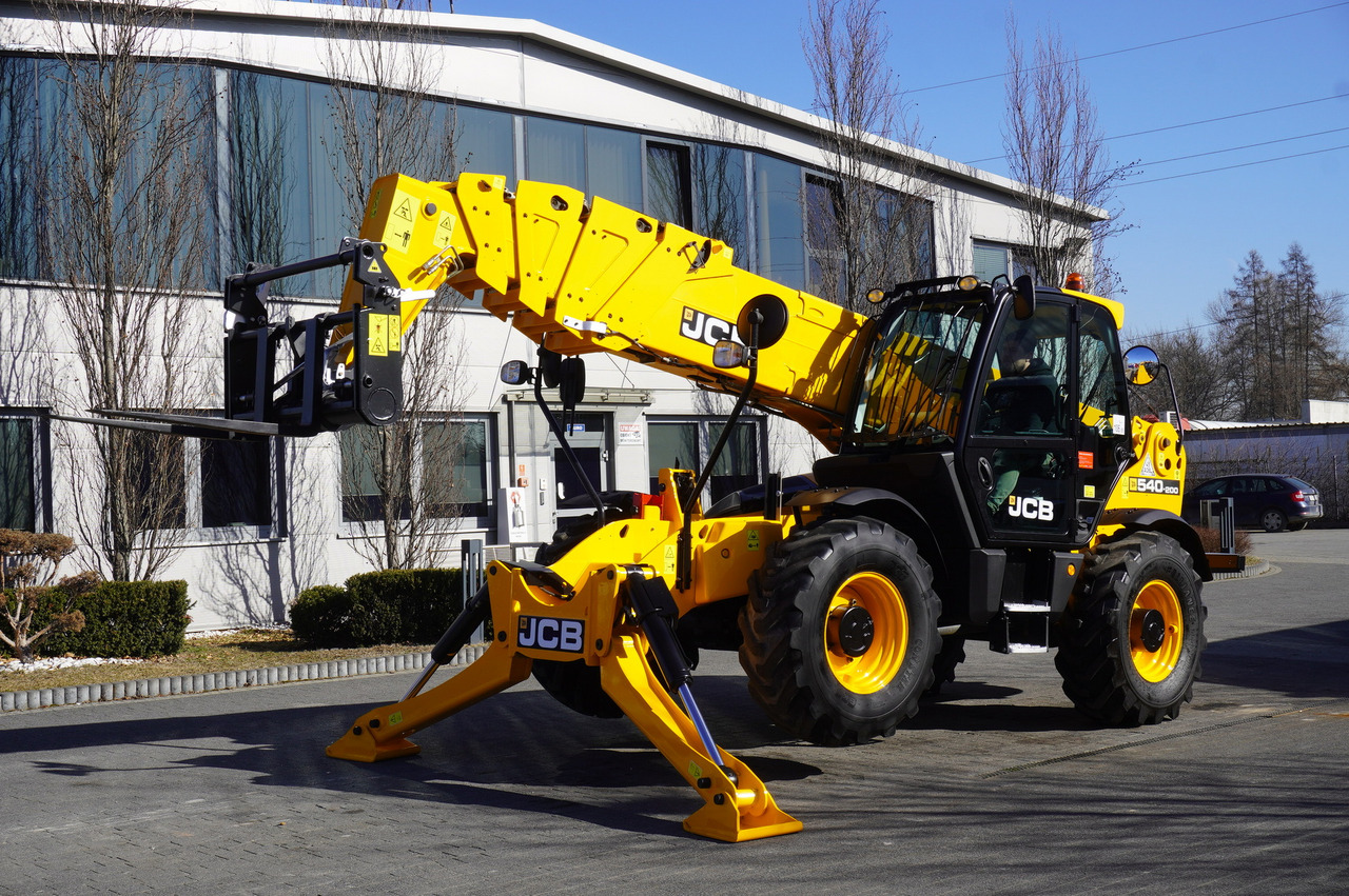 Pá carregadora de rodas JCB 540-200 Telescopic Loader / 20m / joystick: foto 21