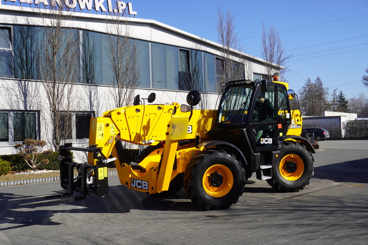 Pá carregadora de rodas JCB 540-200 Telescopic Loader / 20m / joystick: foto 13