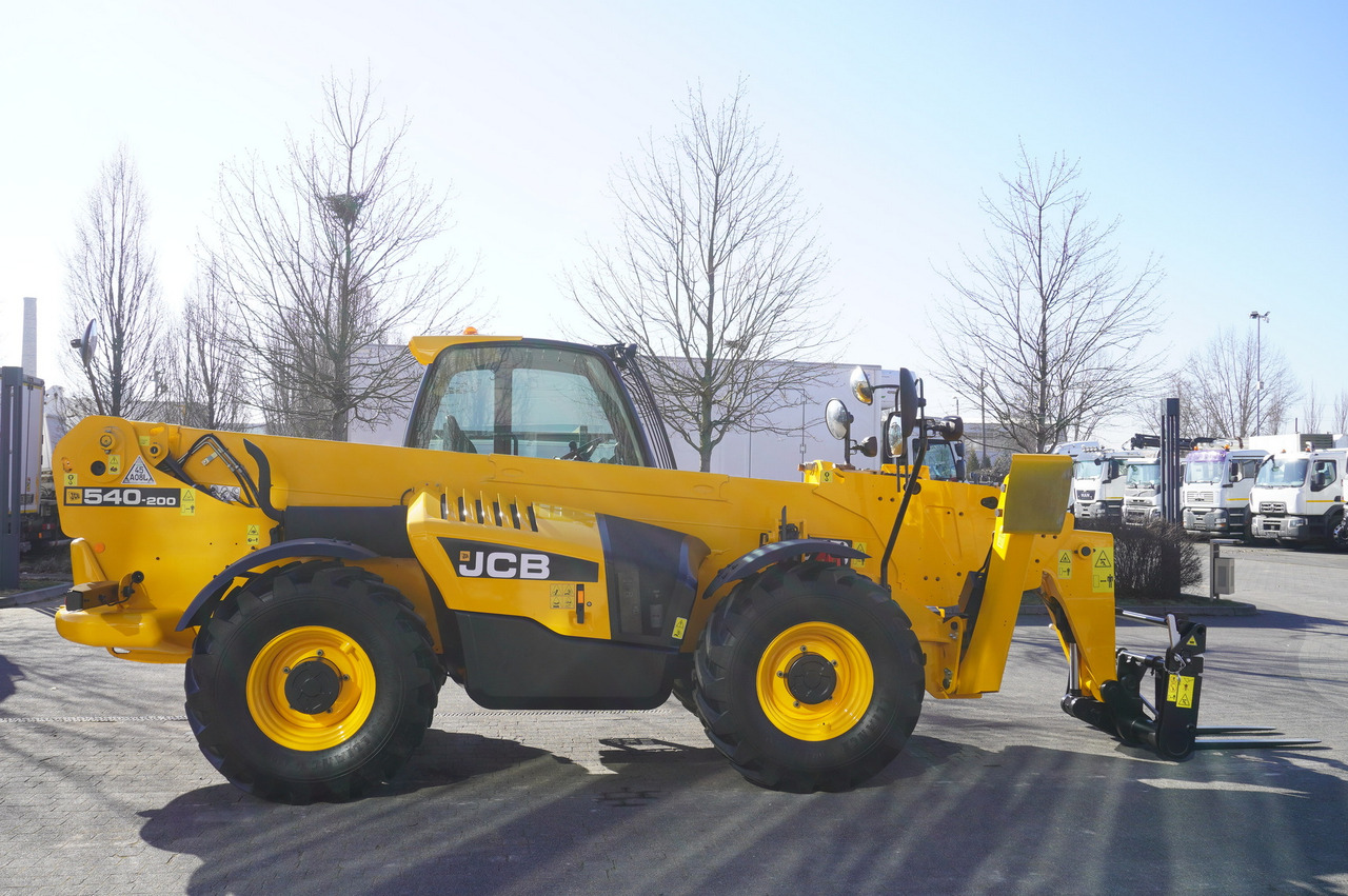 Pá carregadora de rodas JCB 540-200 Telescopic Loader / 20m / joystick: foto 8