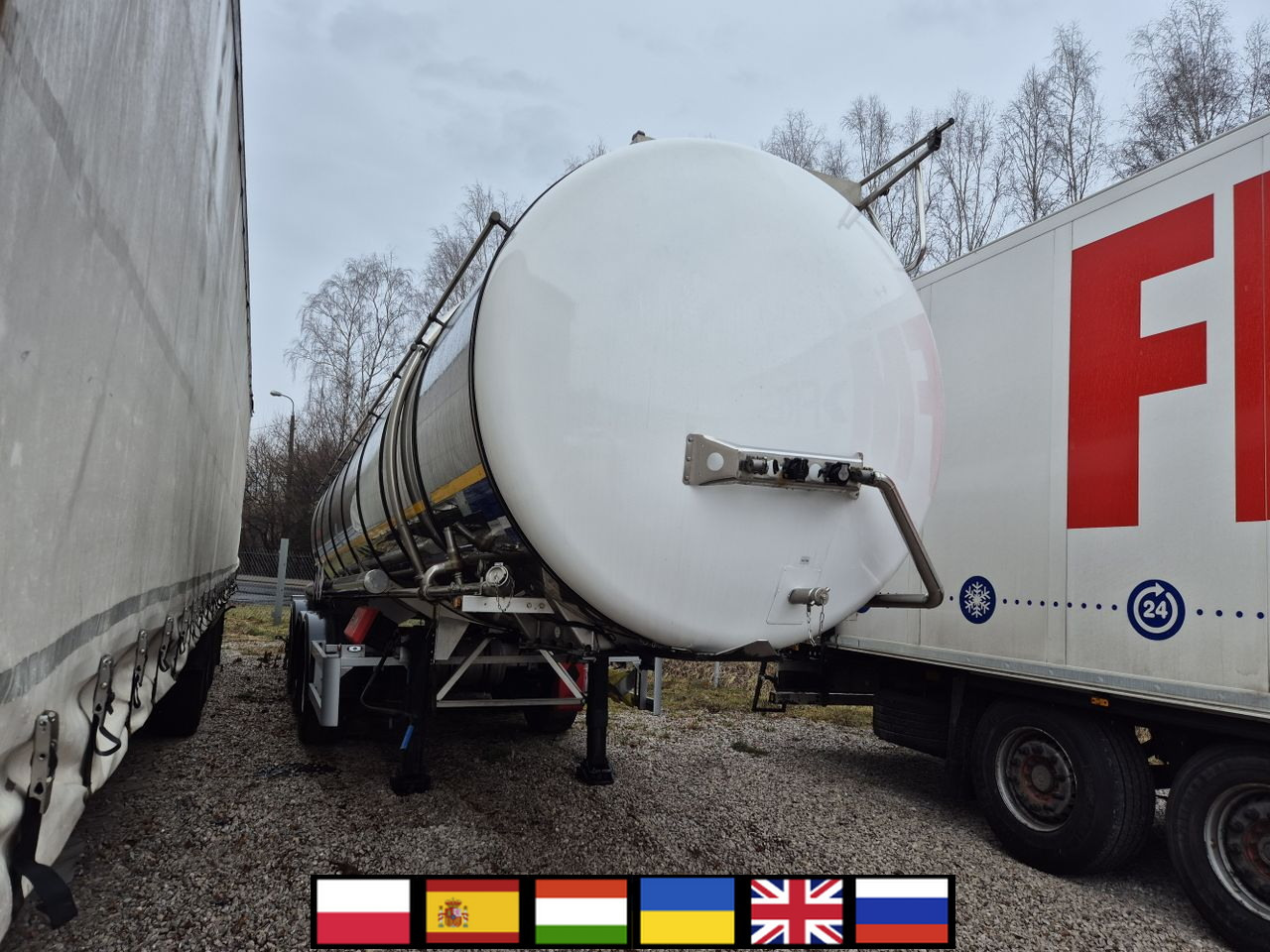 KÄSSBOHRER cistern for chemicals / ADR - Semi-reboque cisterna: foto 1 KÄSSBOHRER cistern for chemicals / ADR - Semi-reboque cisterna: foto 1