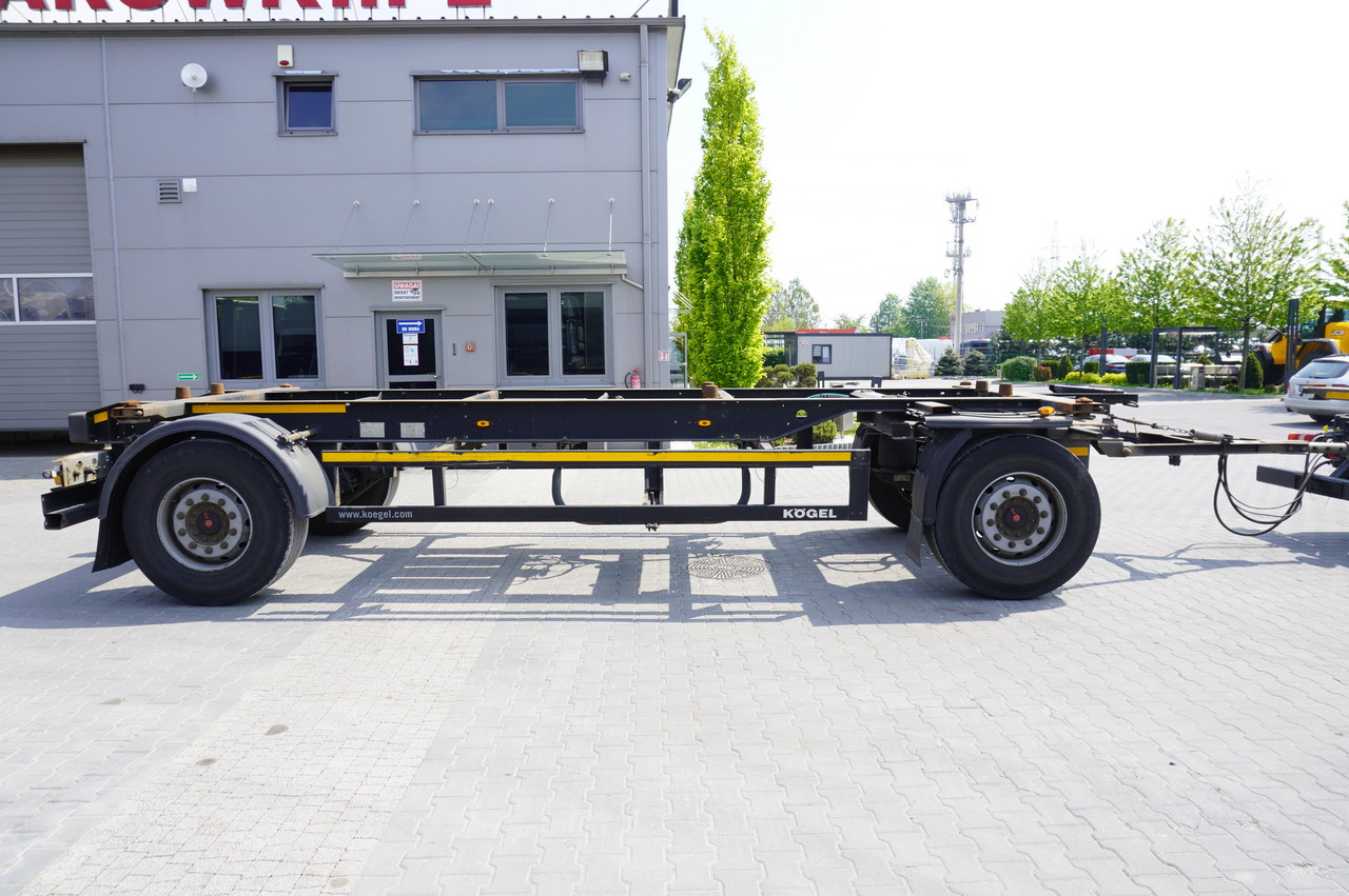 Reboque chassi KOGEL AWE 18, two-axle, BDF, 7.5m chassis , air suspension, SAF axles [ Copy ]: foto 7