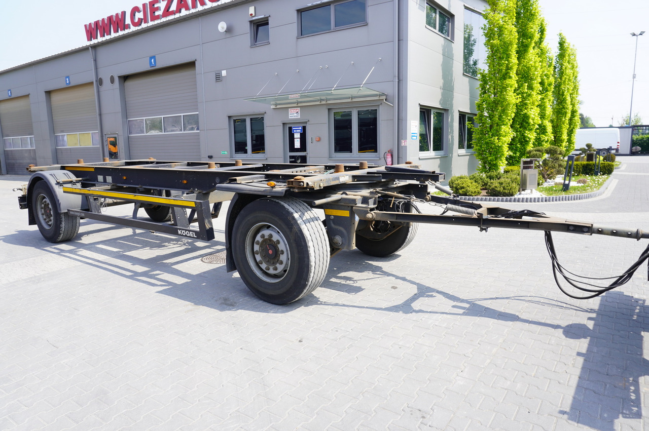 Reboque chassi KOGEL AWE 18, two-axle, BDF, 7.5m chassis , air suspension, SAF axles [ Copy ]: foto 8