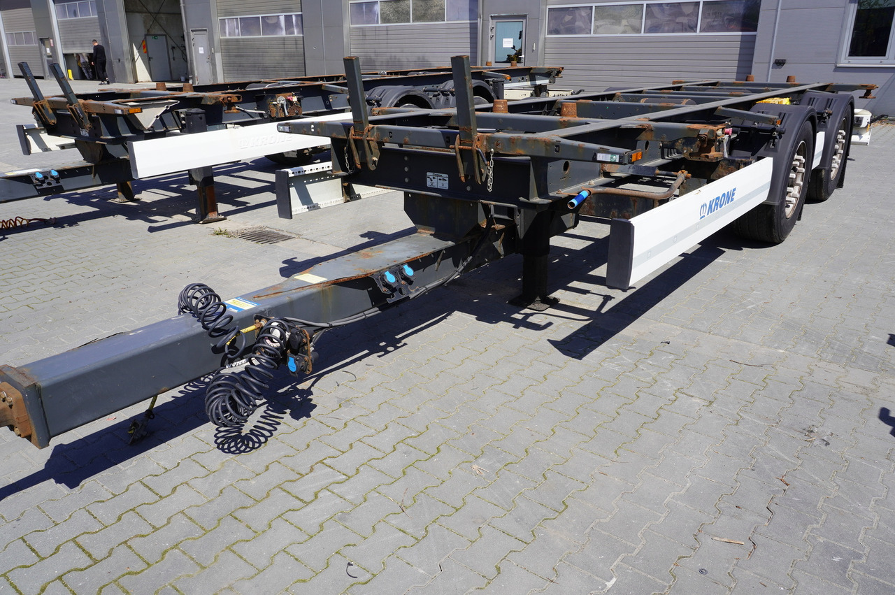 KRONE BDF / 18 t - Reboque chassi: foto 2 KRONE BDF / 18 t - Reboque chassi: foto 2