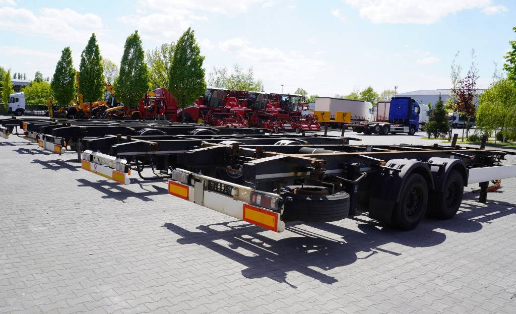 KRONE Trailer Krone BDF / 18 t - Reboque transportador de contêineres/ Caixa móvel: foto 5 KRONE Trailer Krone BDF / 18 t - Reboque transportador de contêineres/ Caixa móvel: foto 5