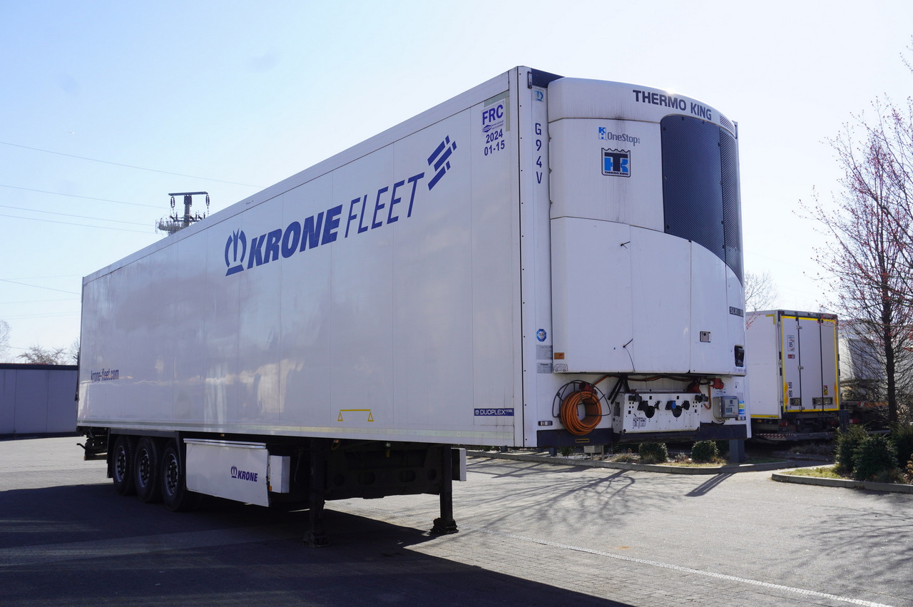 KRONE refrigerated semi-trailer / Thermoking SLXE 300 / 30 tons load capacity - Semi-reboque frigorífico: foto 1 KRONE refrigerated semi-trailer / Thermoking SLXE 300 / 30 tons load capacity - Semi-reboque frigorífico: foto 1