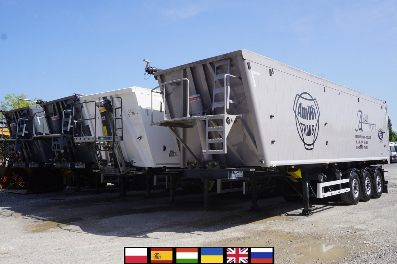 LEGRAS GS tipper / 52 m3 semi-trailer! / 2023 / 3 units - Semi-reboque basculante: foto 1 LEGRAS GS tipper / 52 m3 semi-trailer! / 2023 / 3 units - Semi-reboque basculante: foto 1