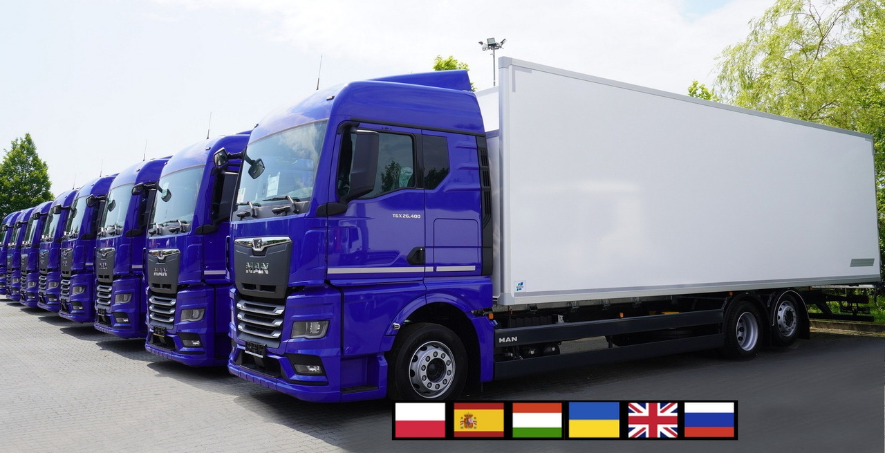 MAN New MAN TGX 26.400 / NEW IGLOOCAR refrigerator 23 pallets / 6×2 / 2024 / 10 units - Camião frigorífico: foto 1 MAN New MAN TGX 26.400 / NEW IGLOOCAR refrigerator 23 pallets / 6×2 / 2024 / 10 units - Camião frigorífico: foto 1