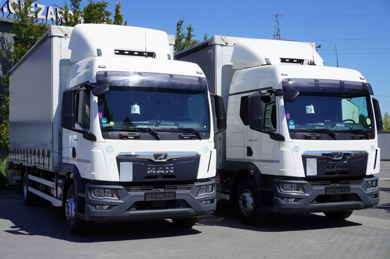 MAN TGM 15.290 Curtainsider / Glob / Manual / 2 beds / 17 EPAL - Camião de lona: foto 3 MAN TGM 15.290 Curtainsider / Glob / Manual / 2 beds / 17 EPAL - Camião de lona: foto 3