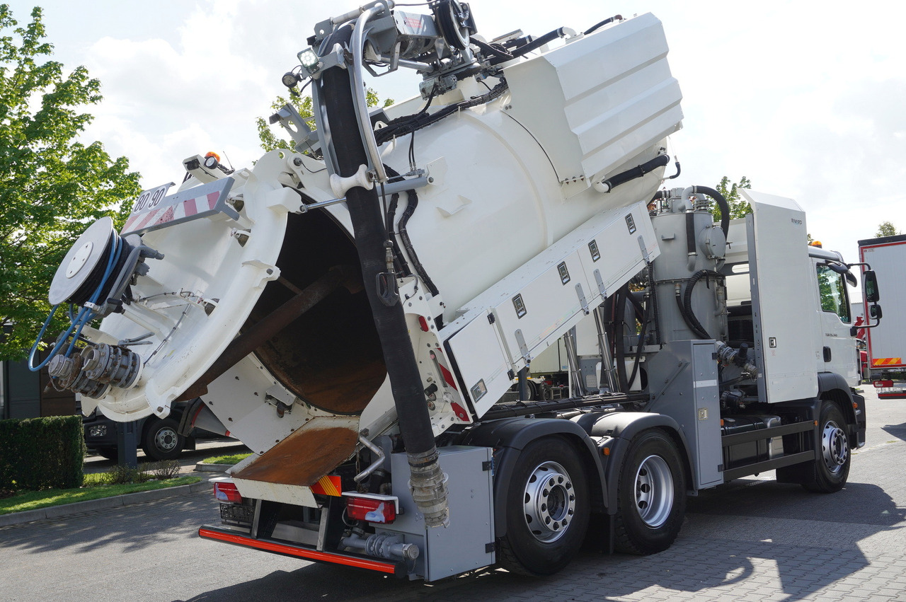 MAN TGM 26.340 E6 / RIVARD sewage cleaner 11.8 m3 / 170 tho. km / steered axle - Caminhão limpa fossa: foto 3 MAN TGM 26.340 E6 / RIVARD sewage cleaner 11.8 m3 / 170 tho. km / steered axle - Caminhão limpa fossa: foto 3