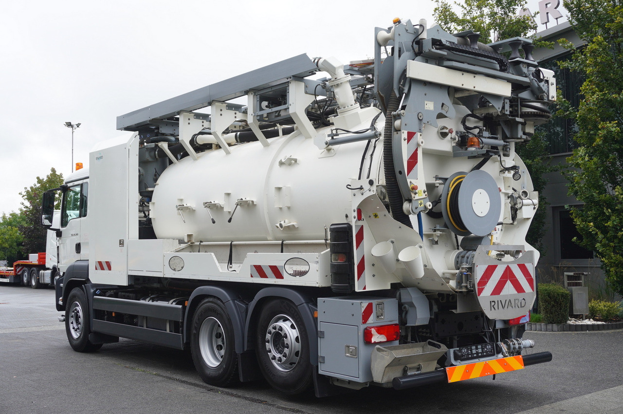 MAN TGS 26.360 E6 / RIVARD sewage cleaner 18 m3 / 180 tho. km / steering axle / 2 units - Caminhão limpa fossa: foto 4 MAN TGS 26.360 E6 / RIVARD sewage cleaner 18 m3 / 180 tho. km / steering axle / 2 units - Caminhão limpa fossa: foto 4