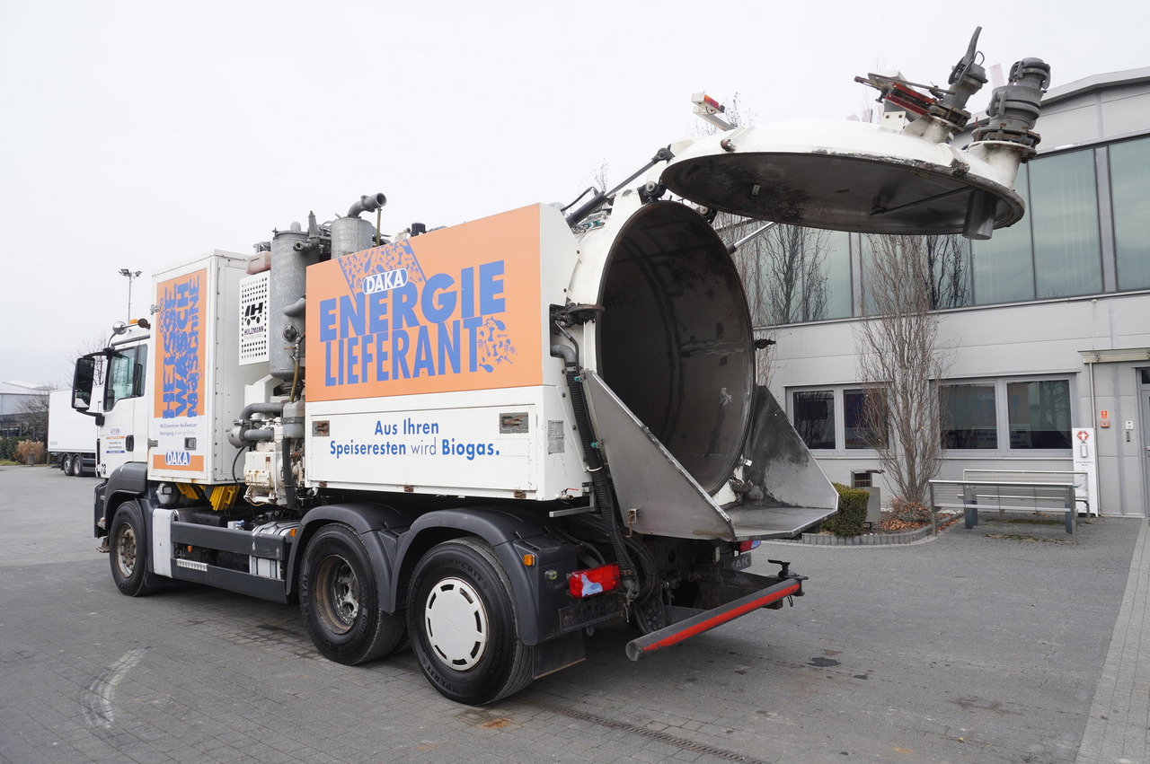 Caminhão de lixo MAN TGS 26.360 / Holzmann Fahrzeugbau HBS 28/120.00 kitchen waste vehicle / Euro 5: foto 11