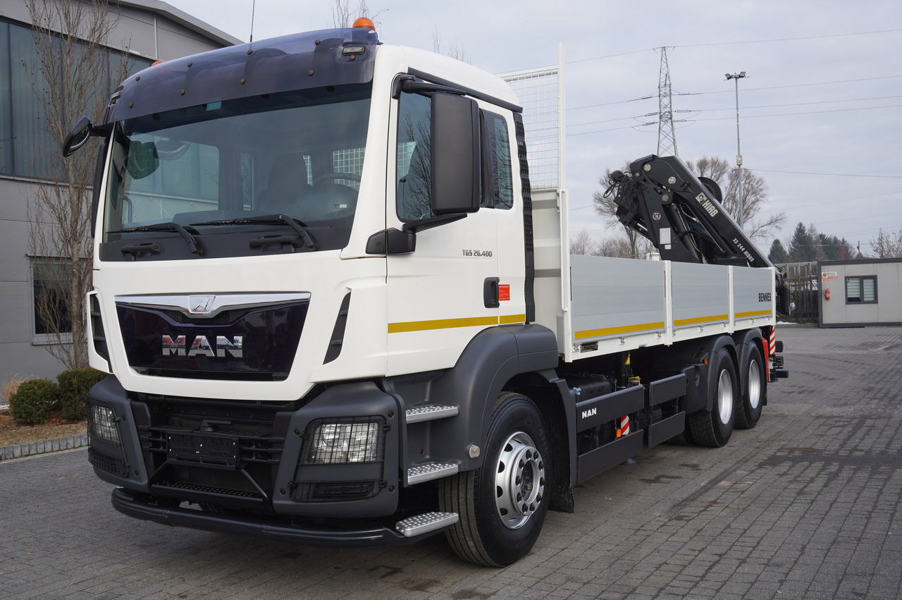 MAN TGS 26.400 / HDS HIAB 244 EP-4 HIDUO 8500 kg / 6x4 - Camião de caixa aberta/ Plataforma, Camião grua: foto 2 MAN TGS 26.400 / HDS HIAB 244 EP-4 HIDUO 8500 kg / 6x4 - Camião de caixa aberta/ Plataforma, Camião grua: foto 2