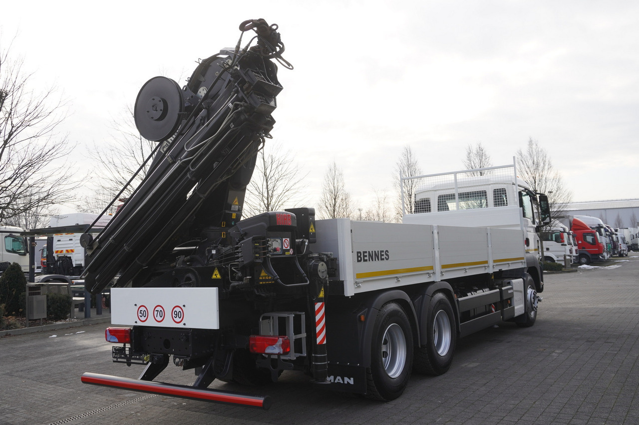 MAN TGS 26.400 / HDS HIAB 244 EP-4 HIDUO 8500 kg / 6x4 - Camião de caixa aberta/ Plataforma, Camião grua: foto 4 MAN TGS 26.400 / HDS HIAB 244 EP-4 HIDUO 8500 kg / 6x4 - Camião de caixa aberta/ Plataforma, Camião grua: foto 4