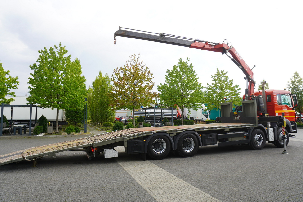 MAN TGS 35.360 E5 8x2 / FASSI F165 / 5.4 T cap. / 8.25 m reach - Camião transporte de veículos, Camião grua: foto 4 MAN TGS 35.360 E5 8x2 / FASSI F165 / 5.4 T cap. / 8.25 m reach - Camião transporte de veículos, Camião grua: foto 4