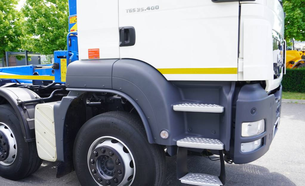 Camião polibenne MAN TGS 35.400 8×4 HYVA LIFT 32.56 SE hooklift: foto 22