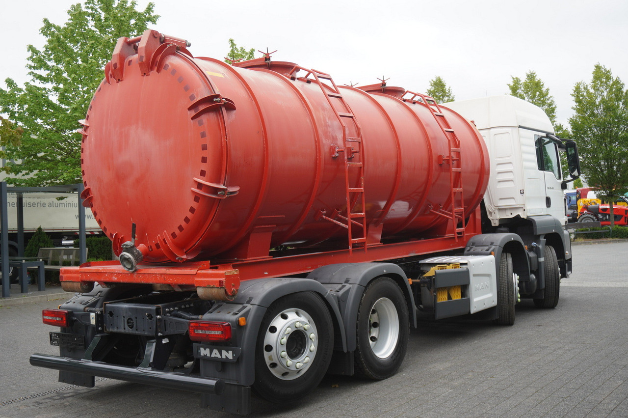 MAN TGS 35.420 8×2 / NEW septic barrel 13000 L / 3 steered axles - Cisterna de chorume: foto 4 MAN TGS 35.420 8×2 / NEW septic barrel 13000 L / 3 steered axles - Cisterna de chorume: foto 4