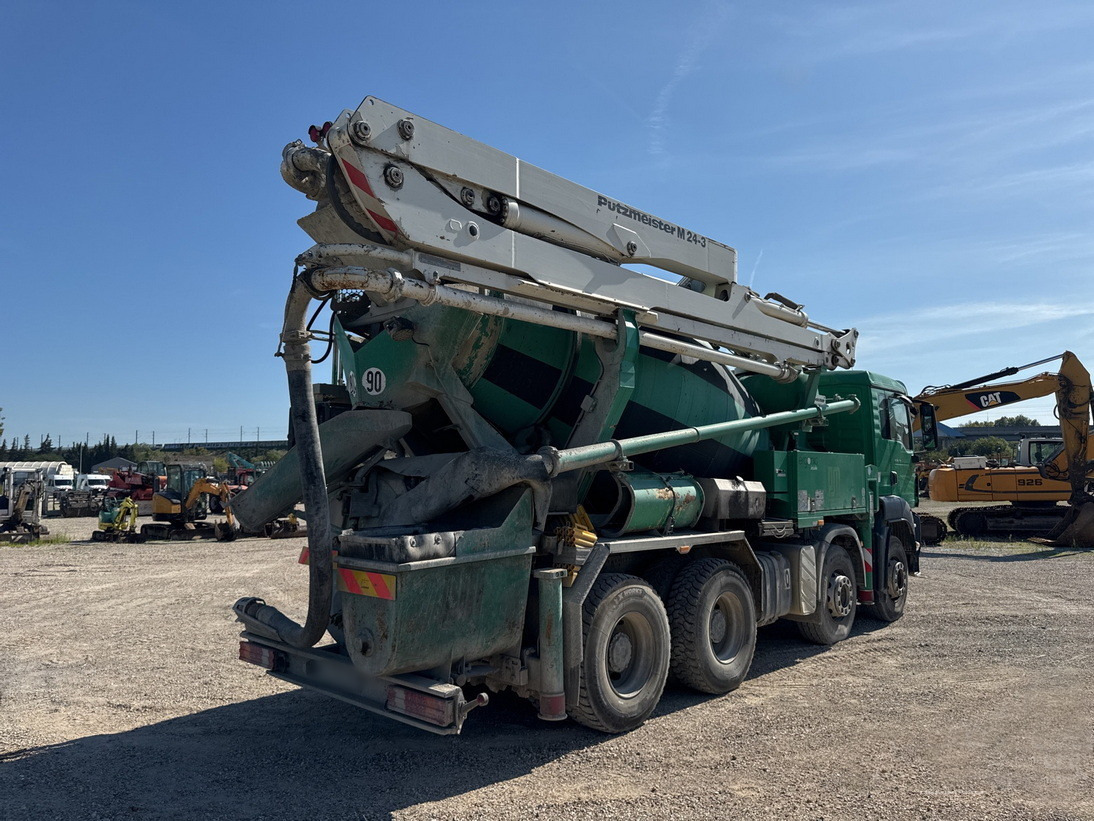 MAN TGS 35.480 8x4 Concrete Mixer Pump truck / Putzmeister M24-3 / 1600 MTH! - Camião betoneira: foto 3 MAN TGS 35.480 8x4 Concrete Mixer Pump truck / Putzmeister M24-3 / 1600 MTH! - Camião betoneira: foto 3