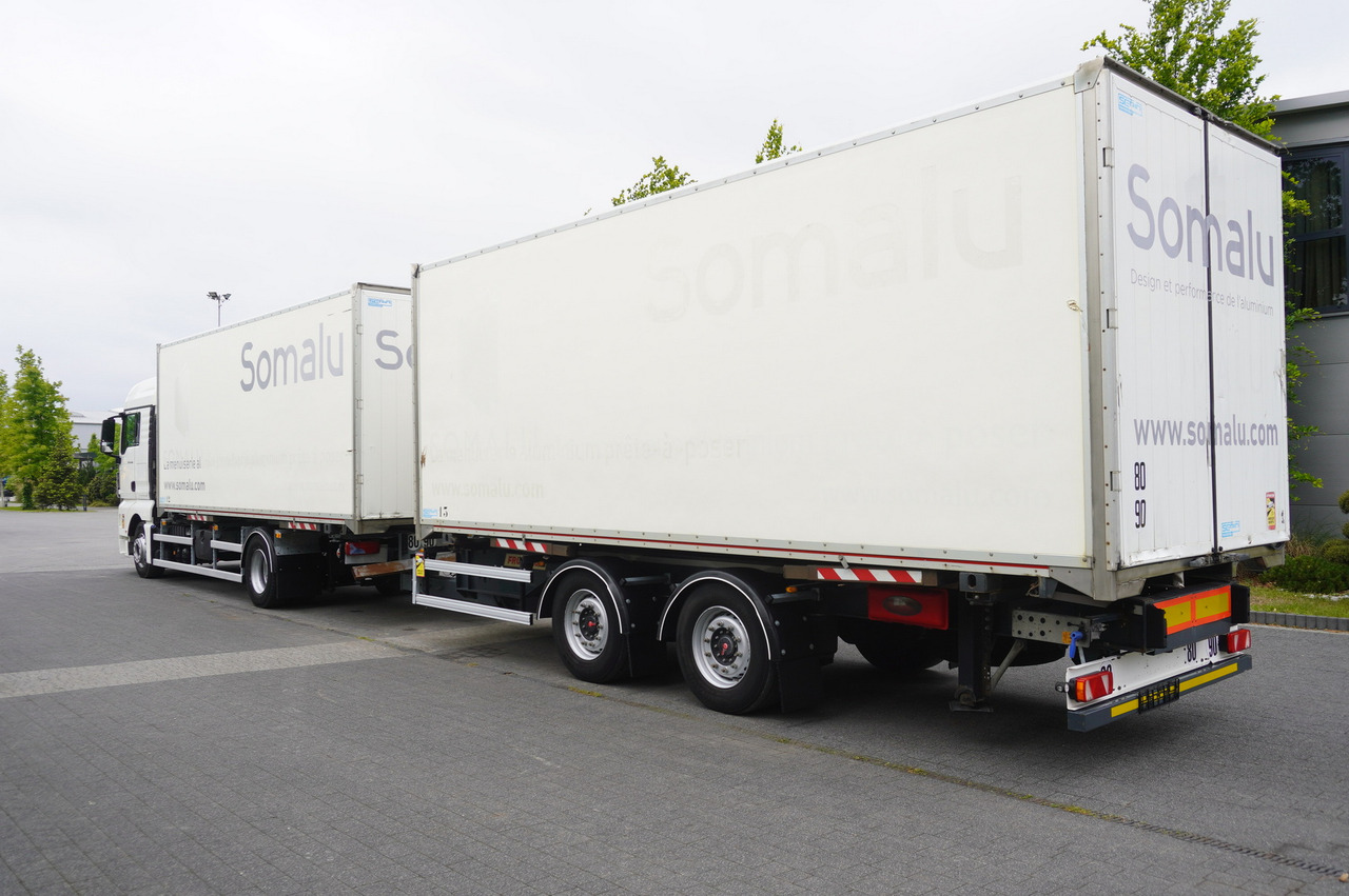 MAN TGX 18.430 / 18 EPAL box / Fruehauf 18 EPAL box trailer / 2021 - Camião furgão: foto 3 MAN TGX 18.430 / 18 EPAL box / Fruehauf 18 EPAL box trailer / 2021 - Camião furgão: foto 3