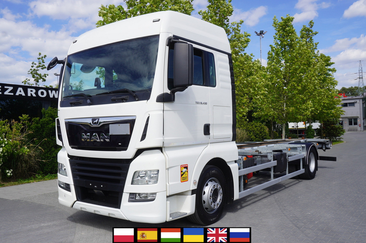 MAN TGX 18.430 / BDF 7.5 m / sleeping cab / 2021 - Camião transportador de contêineres/ Caixa móvel: foto 1 MAN TGX 18.430 / BDF 7.5 m / sleeping cab / 2021 - Camião transportador de contêineres/ Caixa móvel: foto 1