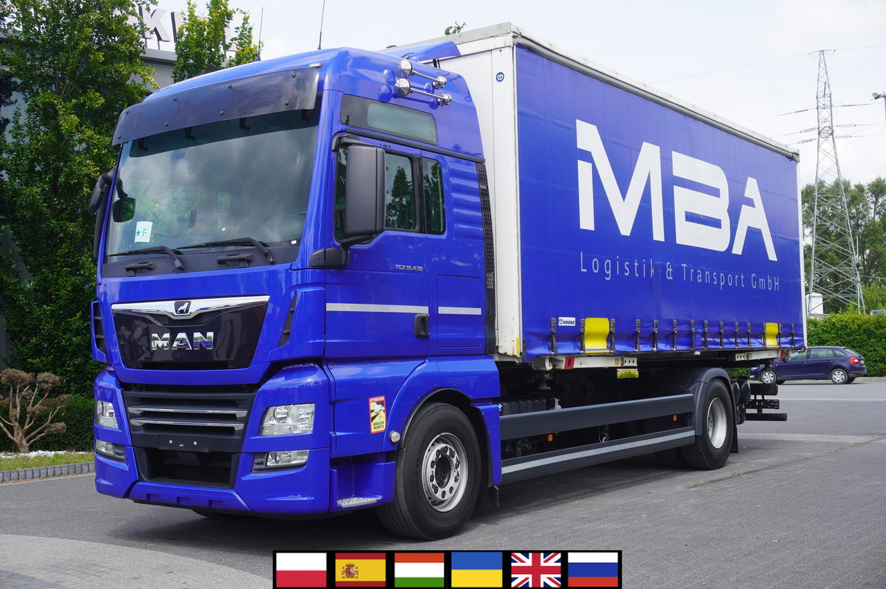 MAN TGX 18.430 / Curtainsider 19 EPAL / Sleeper cab / 2021 / 4 units - Camião de lona: foto 1 MAN TGX 18.430 / Curtainsider 19 EPAL / Sleeper cab / 2021 / 4 units - Camião de lona: foto 1