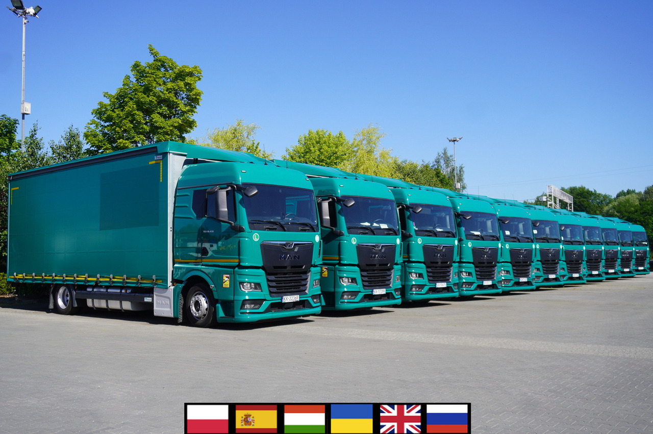 MAN TGX 18.470 / 2022 / Curtainsider 19 EPAL / Retarder / 15 units - Camião de lona: foto 1 MAN TGX 18.470 / 2022 / Curtainsider 19 EPAL / Retarder / 15 units - Camião de lona: foto 1