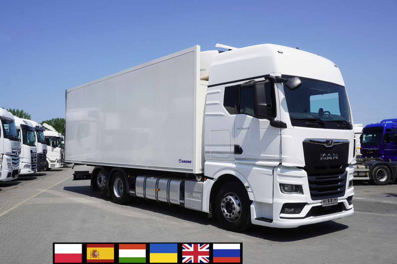 MAN TGX 26.470 / 2022 / Krone Refrigerator 40 EPAL Multitemp Dopplestock / Carrier Supra 950 MT - Camião frigorífico: foto 1 MAN TGX 26.470 / 2022 / Krone Refrigerator 40 EPAL Multitemp Dopplestock / Carrier Supra 950 MT - Camião frigorífico: foto 1