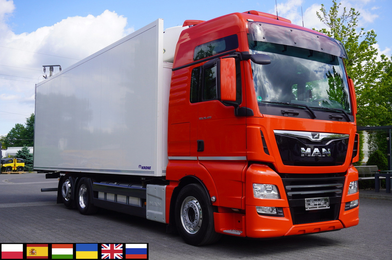 MAN TGX 26.470 / Krone refrigerator bitemperature doppelstock 20 EPAL / Carrier Supra 1250 MT - Camião frigorífico: foto 1 MAN TGX 26.470 / Krone refrigerator bitemperature doppelstock 20 EPAL / Carrier Supra 1250 MT - Camião frigorífico: foto 1