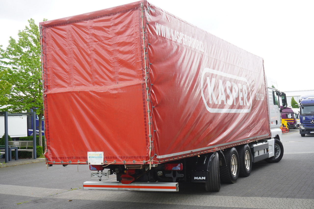 MAN TGX 35.580 E6 8x4 /4 / 23 EPAL tarp superstructure / 4th axle steered - Camião de lona: foto 4 MAN TGX 35.580 E6 8x4 /4 / 23 EPAL tarp superstructure / 4th axle steered - Camião de lona: foto 4