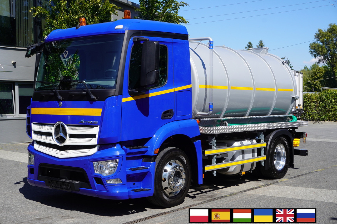 MERCEDES-BENZ Actros 18.35 LS / Body NEW septic tank (08/2025) 11000 l / 280000 kilometers! - Cisterna de chorume: foto 1 MERCEDES-BENZ Actros 18.35 LS / Body NEW septic tank (08/2025) 11000 l / 280000 kilometers! - Cisterna de chorume: foto 1