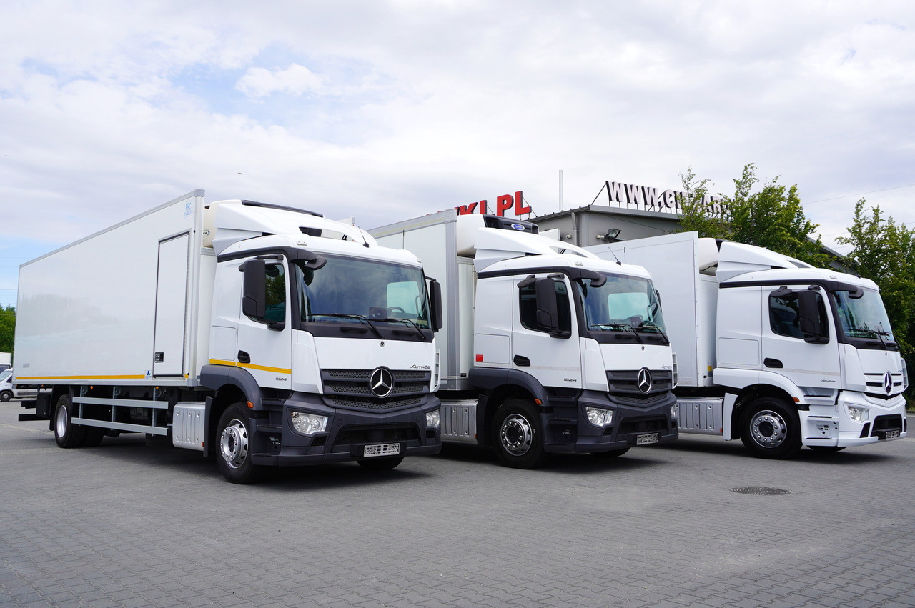 MERCEDES-BENZ Actros 1824 / Refrigerator 22 EPAL / Carrier Supra 1250 / Sleeping cabin / 3 units - Camião frigorífico: foto 3 MERCEDES-BENZ Actros 1824 / Refrigerator 22 EPAL / Carrier Supra 1250 / Sleeping cabin / 3 units - Camião frigorífico: foto 3