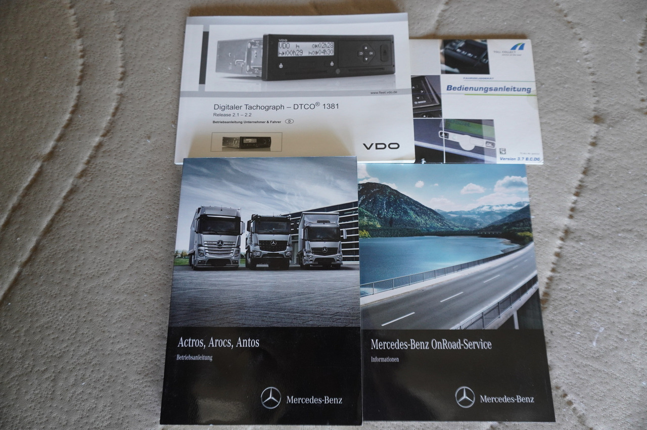 Camião basculante MERCEDES-BENZ Actros 1840 / New 3-side tipper 10 EPAL / Diff. lock / Load cap 10 t: foto 29 Camião basculante MERCEDES-BENZ Actros 1840 / New 3-side tipper 10 EPAL / Diff. lock / Load cap 10 t: foto 29