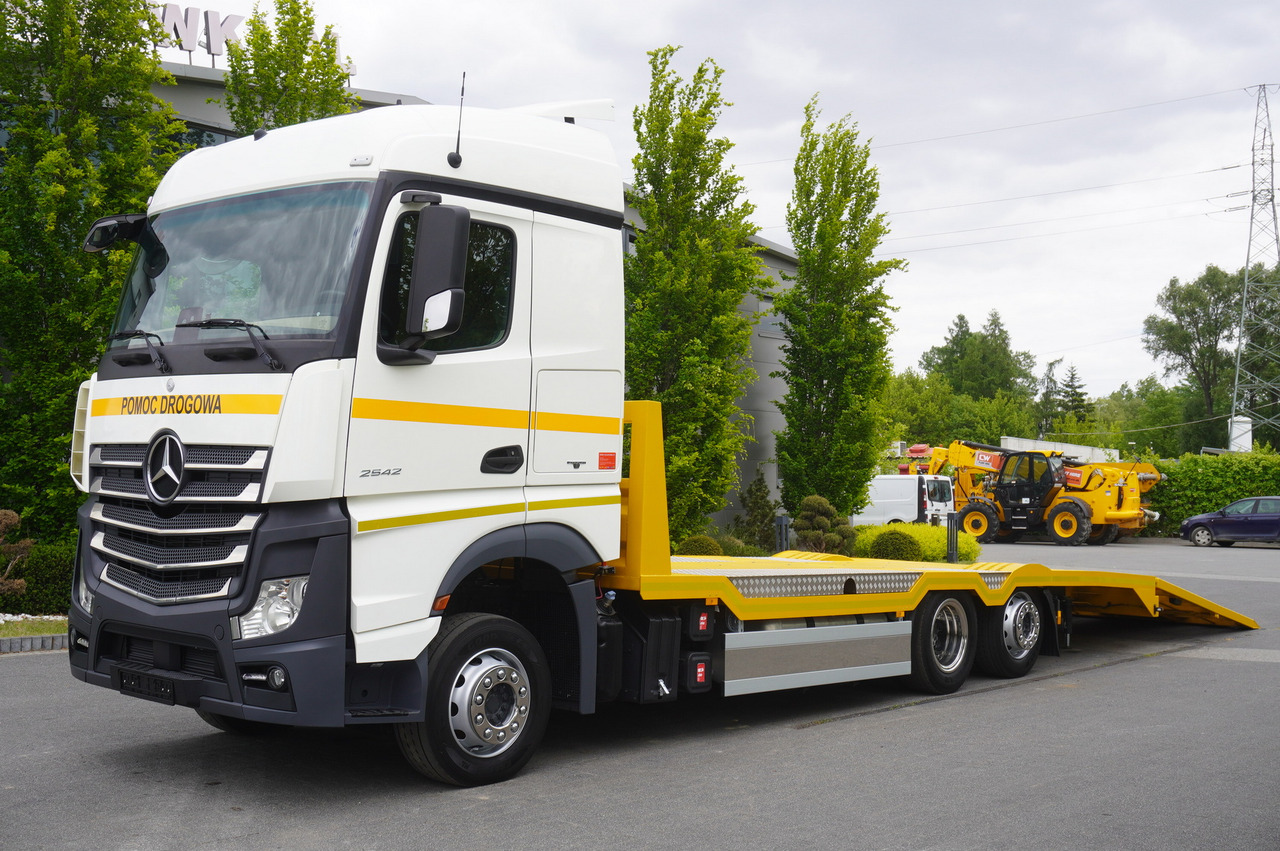 MERCEDES-BENZ Actros 2542 / NEW tow truck / steered 3rd axle - Camião transporte de veículos: foto 1 MERCEDES-BENZ Actros 2542 / NEW tow truck / steered 3rd axle - Camião transporte de veículos: foto 1