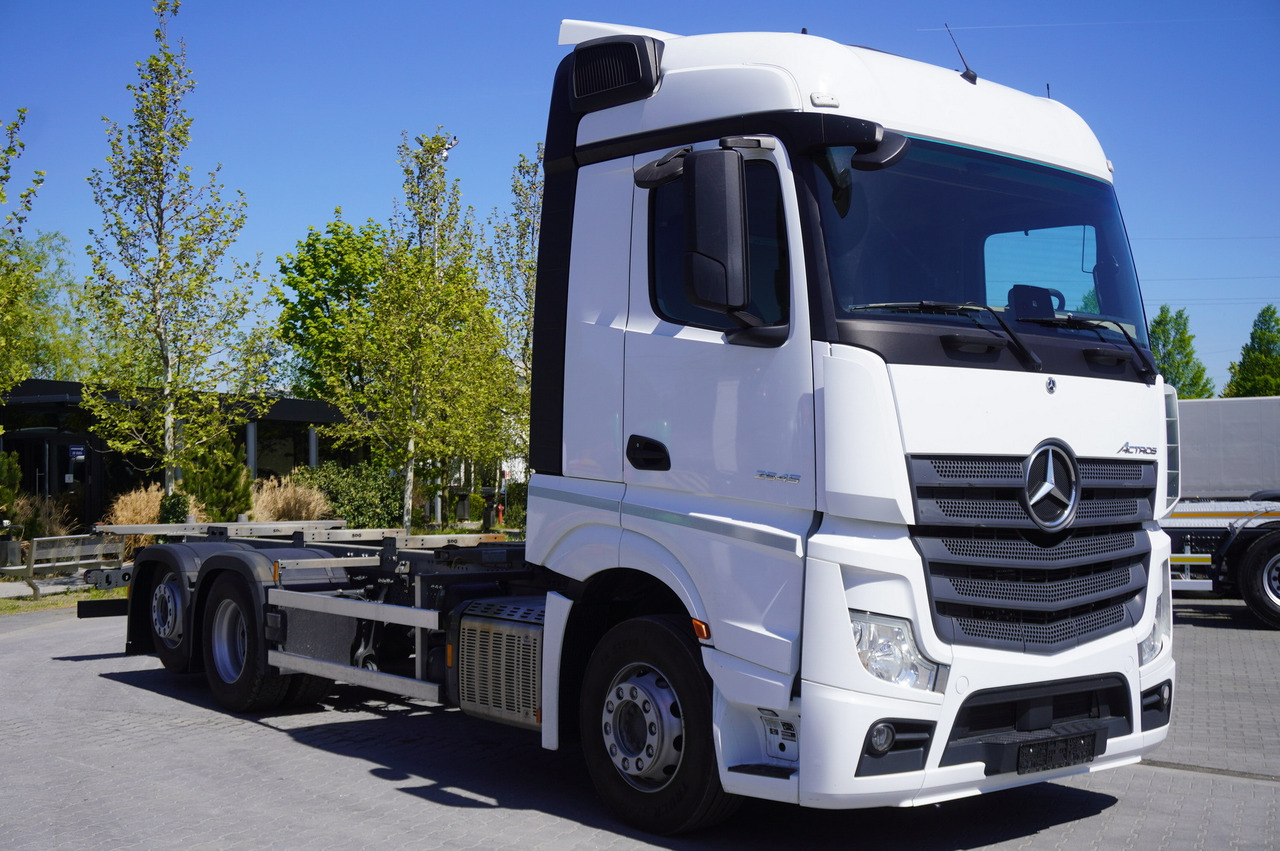 Camião transportador de contêineres/ Caixa móvel MERCEDES-BENZ Actros 2545 6×2 MP5 / Full ADR / BDF: foto 7