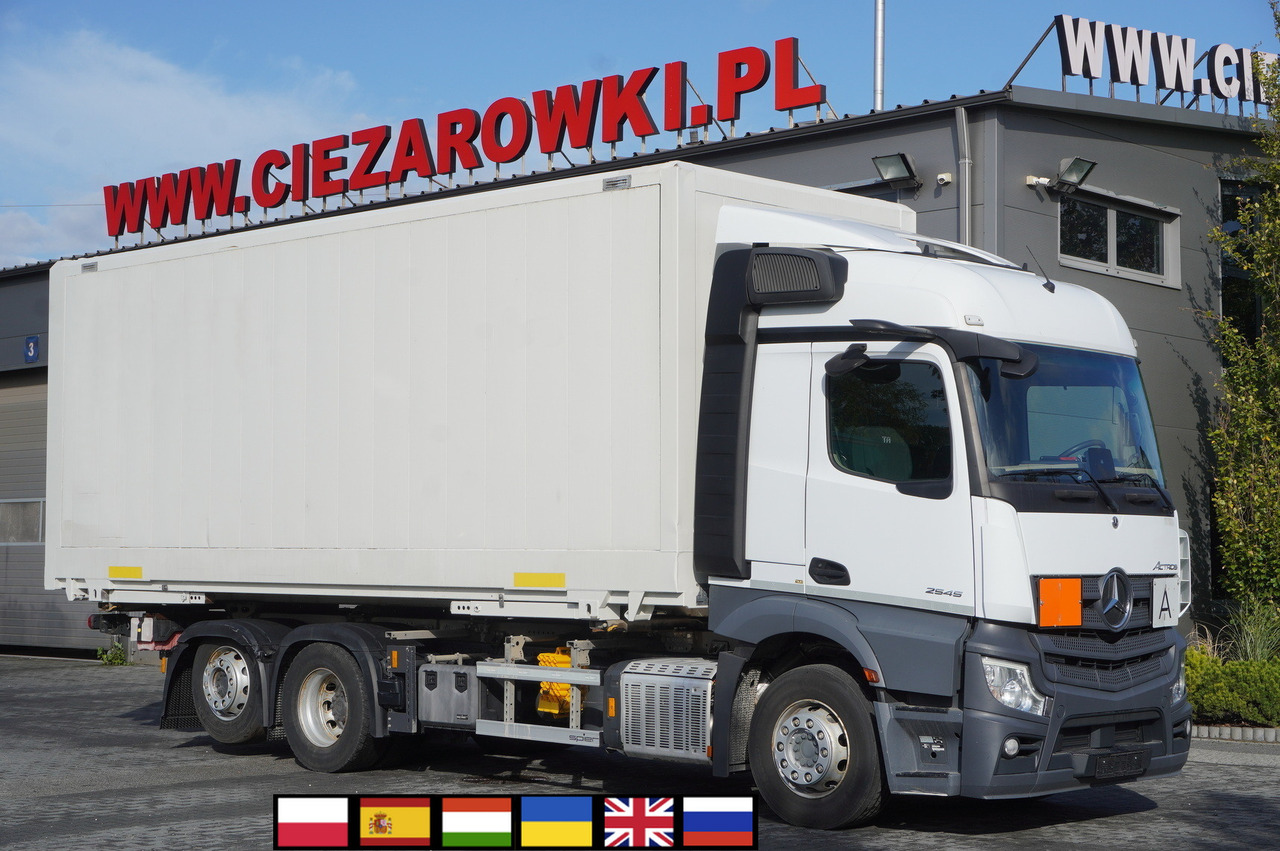 MERCEDES-BENZ Actros 2545 MP5 / KRONE 18 EPAL box body / ADR AT - Camião furgão: foto 1 MERCEDES-BENZ Actros 2545 MP5 / KRONE 18 EPAL box body / ADR AT - Camião furgão: foto 1