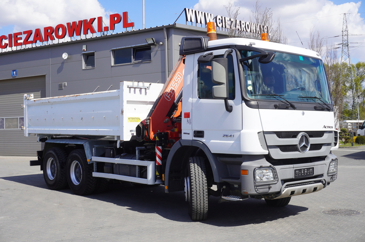 Locação financeira de MERCEDES-BENZ Actros 2641 6×4 E5 / Crane / Dumper / 110000 km MERCEDES-BENZ Actros 2641 6×4 E5 / Crane / Dumper / 110000 km: foto 8