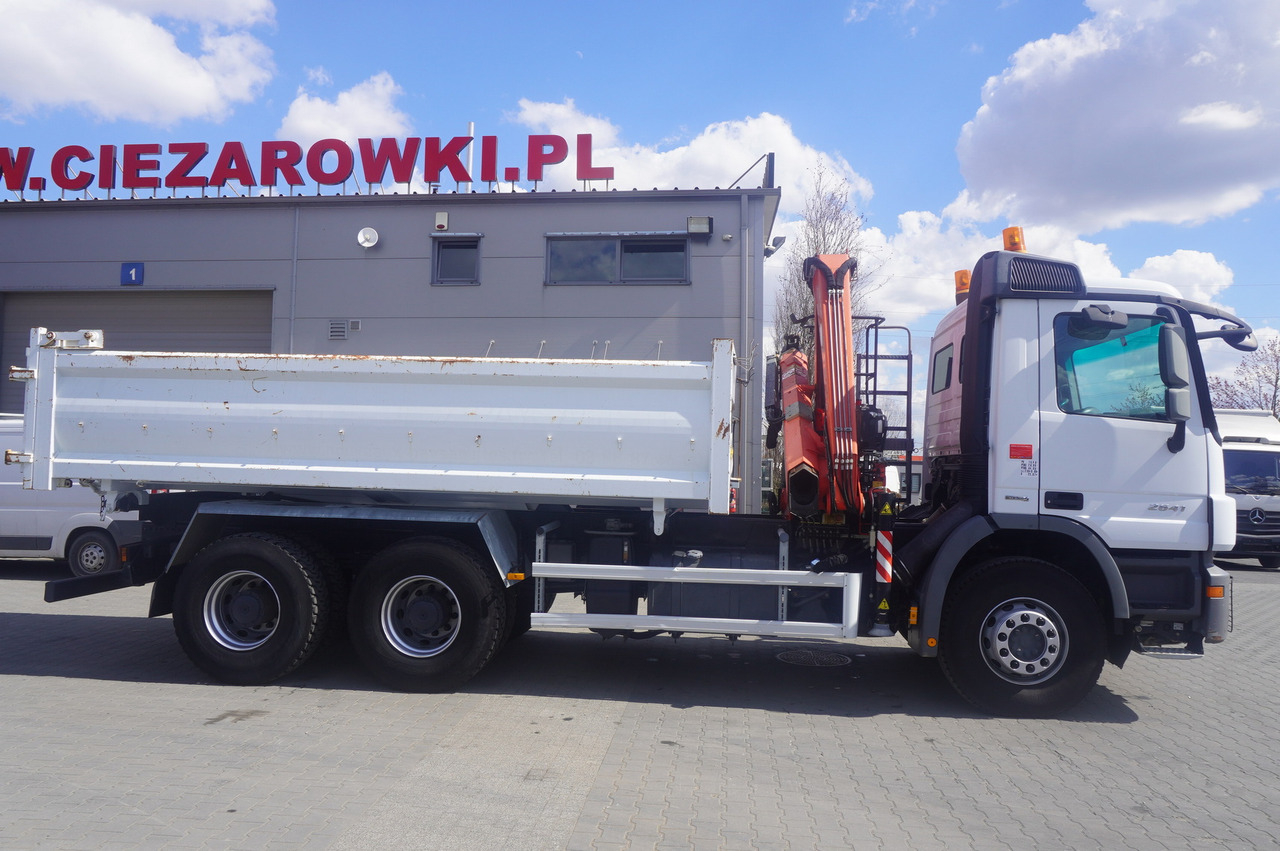 Locação financeira de MERCEDES-BENZ Actros 2641 6×4 E5 / Crane / Dumper / 110000 km MERCEDES-BENZ Actros 2641 6×4 E5 / Crane / Dumper / 110000 km: foto 11